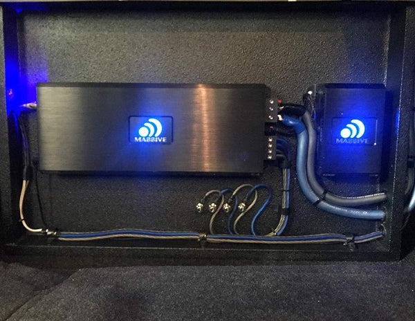Massive audio EX44 - 100 Watts RMS x 4 @ 4 Ohm 4 Channel Amplifier