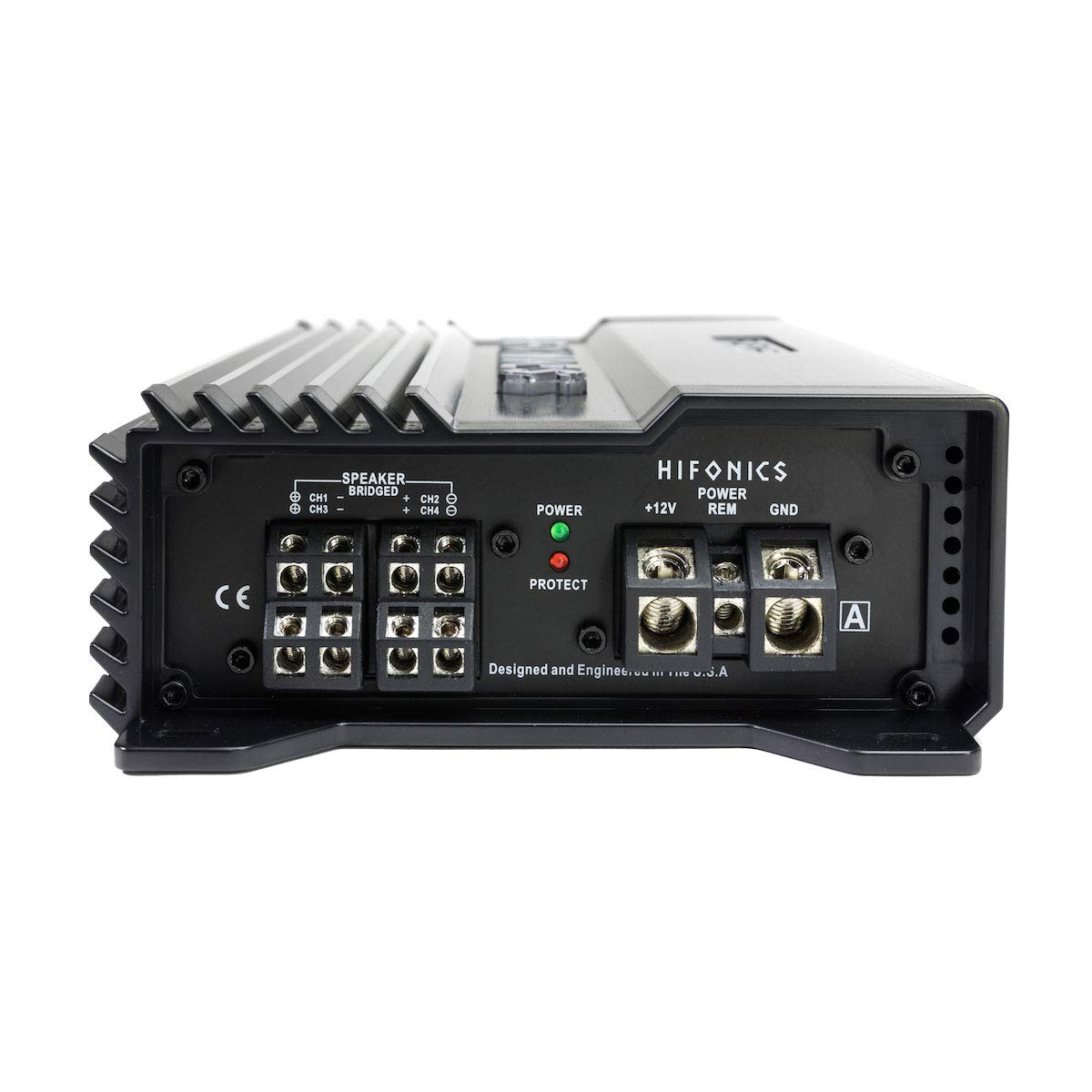 Hifonics A1200.4D Alpha Series Compact 1200 Watt 4-Channel Car Amplifier