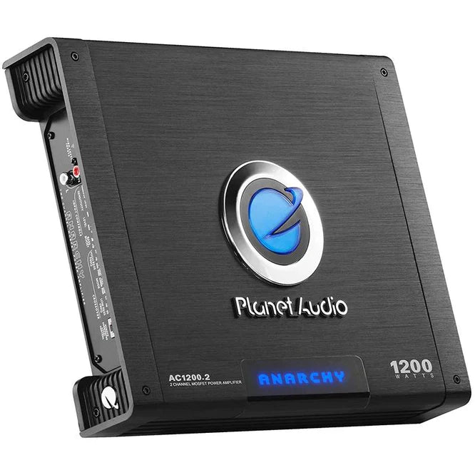 Planet Audio AC1200.2 2-Channel 1000 Watt Car Amplifier