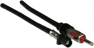 Metra 40-EU10 Antenna to Radio Adapter Cable for Select 2002-Up BMW/Volkswagen Vehicles,Black