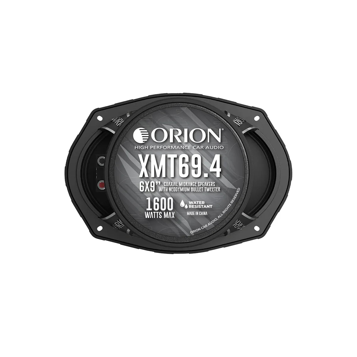Orion XMT69.2 6x9” 400W RMS Water-Resistant Coaxial Midrange Speaker 2-Ohm (Pair)