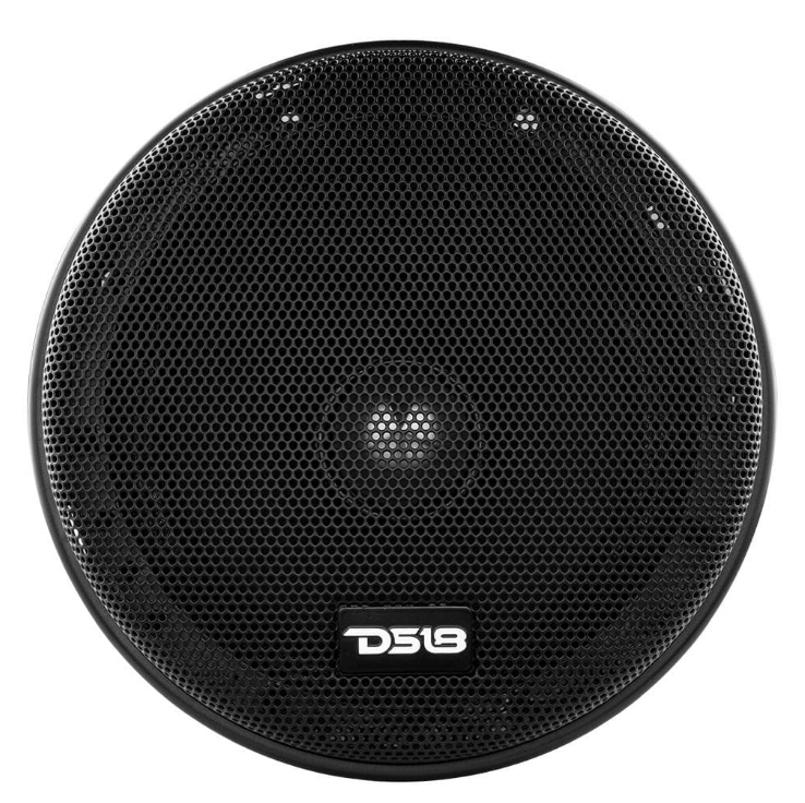 DS18 Car Audio Bundle – Universal SS-SSTT265-3 Vinyl Tiddy-Panel with 2× DS18 PRO-FR6NEO 6.5