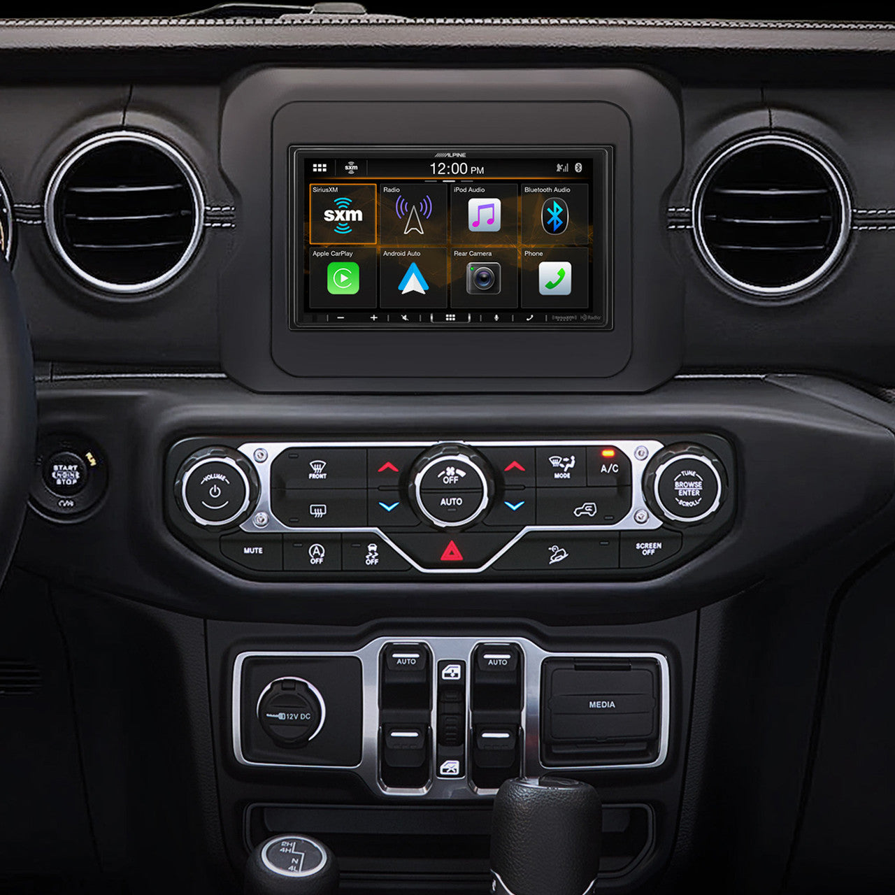 Alpine i407-WRA-JL 7-inch Restyle Multimedia Receiver Compatible with 2018-Up Jeep Wrangler and 2020-Up Jeep Gladiator