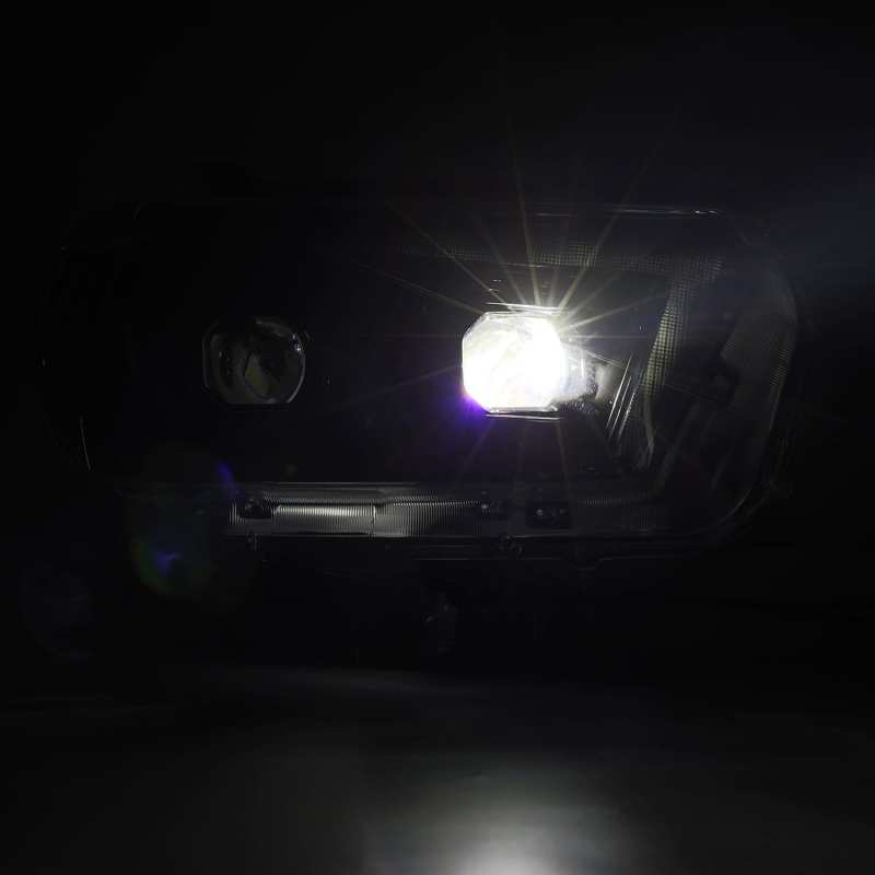 AlphaRex 10-13 Toyota 4Runner LUXX-Series Projector Headlights Black