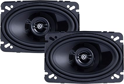 Memphis Audio PRX46 Power Reference Series 4X 6 2-Way Coaxial Speakers with Swivel Tweeters - Pair