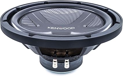 Kenwood KFC-W2541 Car Subwoofer - 1300 Watts Maximum Power, 10 Inch, Single 4 Ohm Voice Coil, Sold Individually