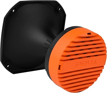 PRV AUDIO WGP275Ph 1” Exit Phenolic Driver Horn, Midrange Vocal Reproduction Low Distortion Compression Driver and Horn Combo, 100 Watts RMS Power, 200 Watts Program Power Horn Driver