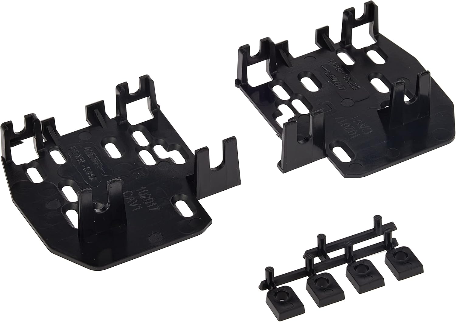Metra 95-5812 Double DIN Installation Kit Fits Select 2004-2019 Ford Vehicles -Black