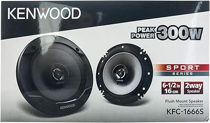 Kenwood KFC-1666S 300 Watts 6.5