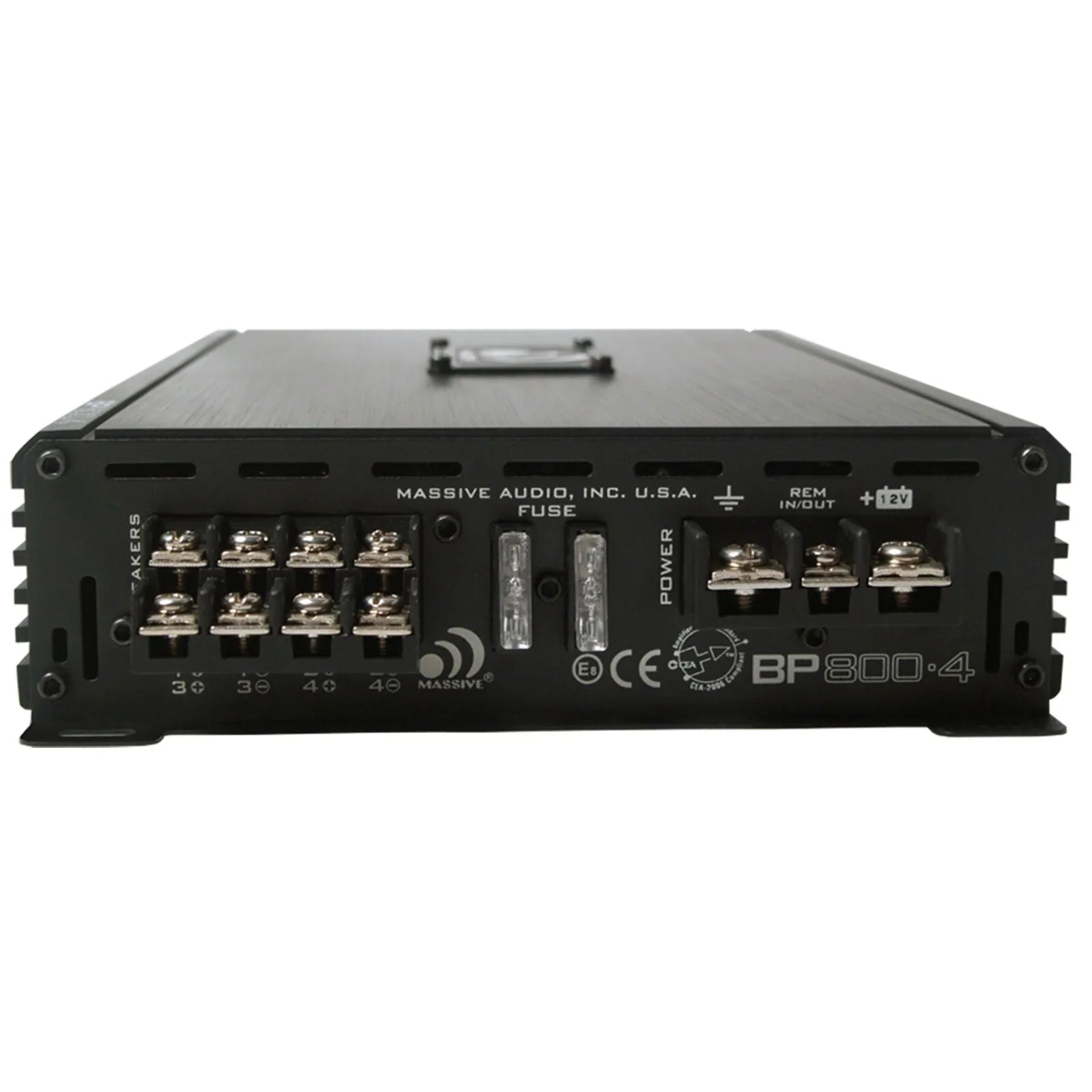 MASSIVE CAR AUDIO 4 CH AMPLIFIER CLASS A/B 800W BLADE SERIES BP800.4 V2