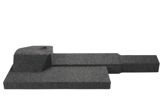 2002-2008 Dodge Quad Cab Single 12'' Ported Sub Woofer Carpeted Box