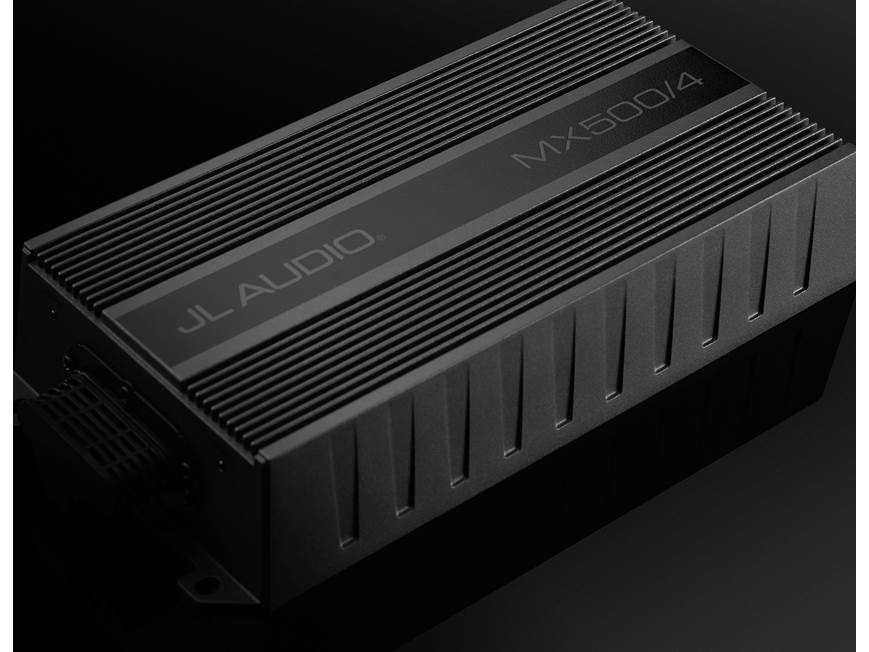 JL Audio MX500/4 Compact marine/powersports 4-channel amplifier — 70 watts RMS x 4