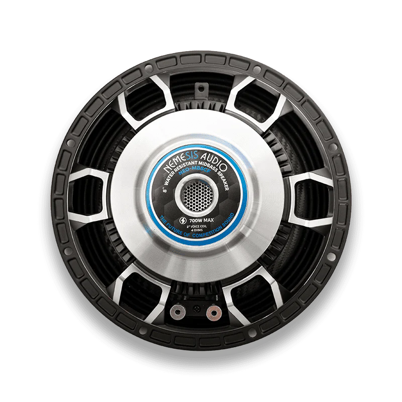 Nemesis Audio NEO-MB8CF 8″ 350W RMS Marine Neodymium Midbass Speaker (Single)