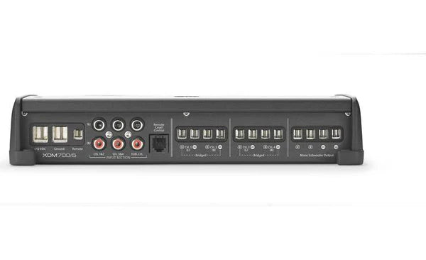 JL Audio XDM700/5 5-channel car/marine amplifier — 75 watts RMS x 4 at 4 ohms + 300 watts RMS x 1 at 2 ohms