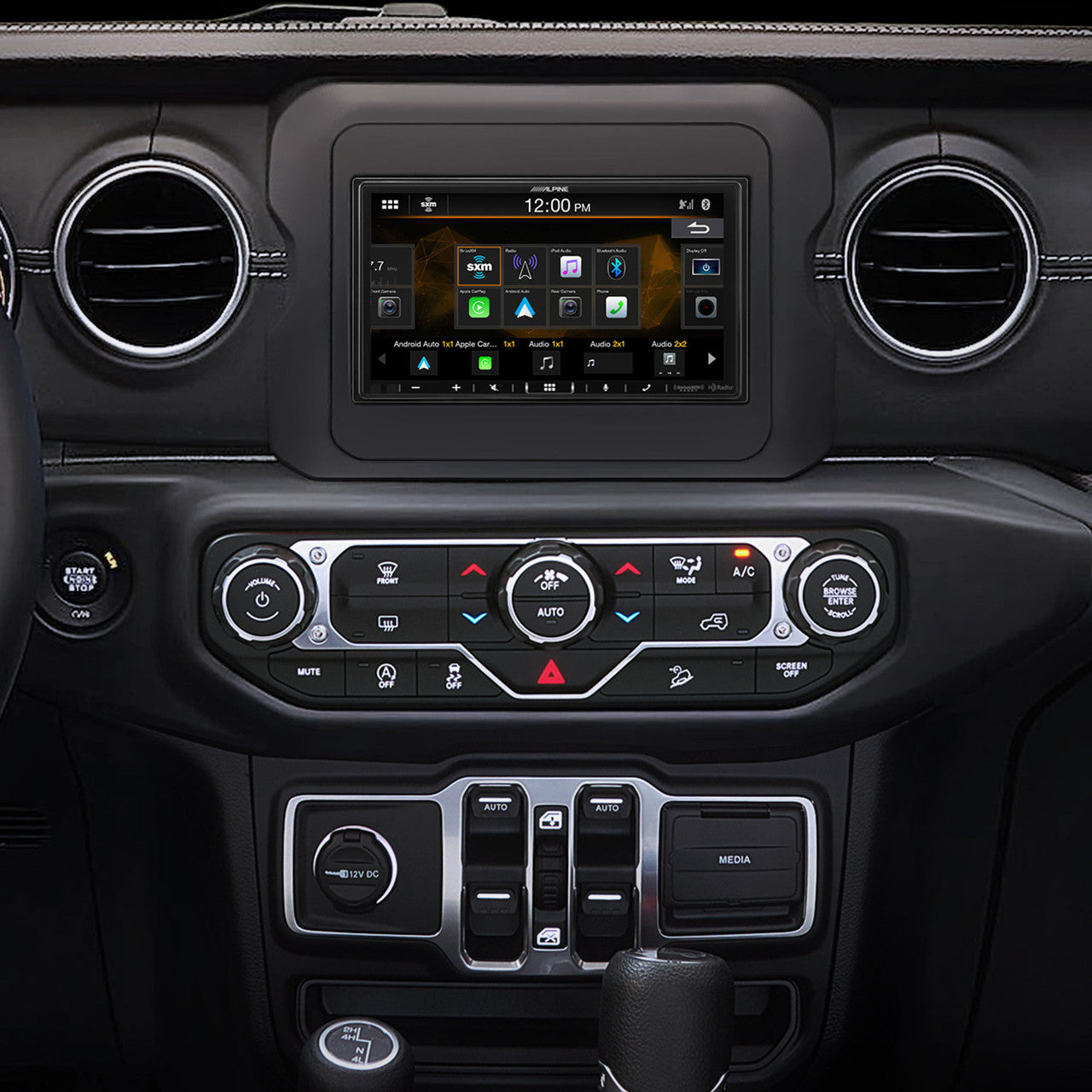 Alpine i407-WRA-JL 7-inch Restyle Multimedia Receiver Compatible with 2018-Up Jeep Wrangler and 2020-Up Jeep Gladiator