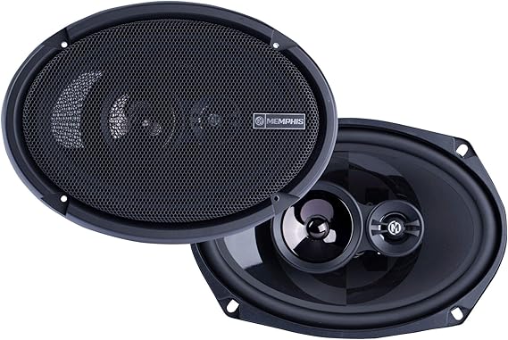 Memphis Audio PRX6903 Power Reference Series 6x9 3-Way Coaxial Speakers with Swivel Tweeters - Pair