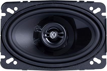 Memphis Audio PRX46 Power Reference Series 4X 6 2-Way Coaxial Speakers with Swivel Tweeters - Pair