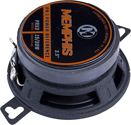 Memphis Audio PRX3 Power Reference Series 3 Inch 15 Watt RMS 30 Watt Peak Power Car Audio Coaxial Speaker System