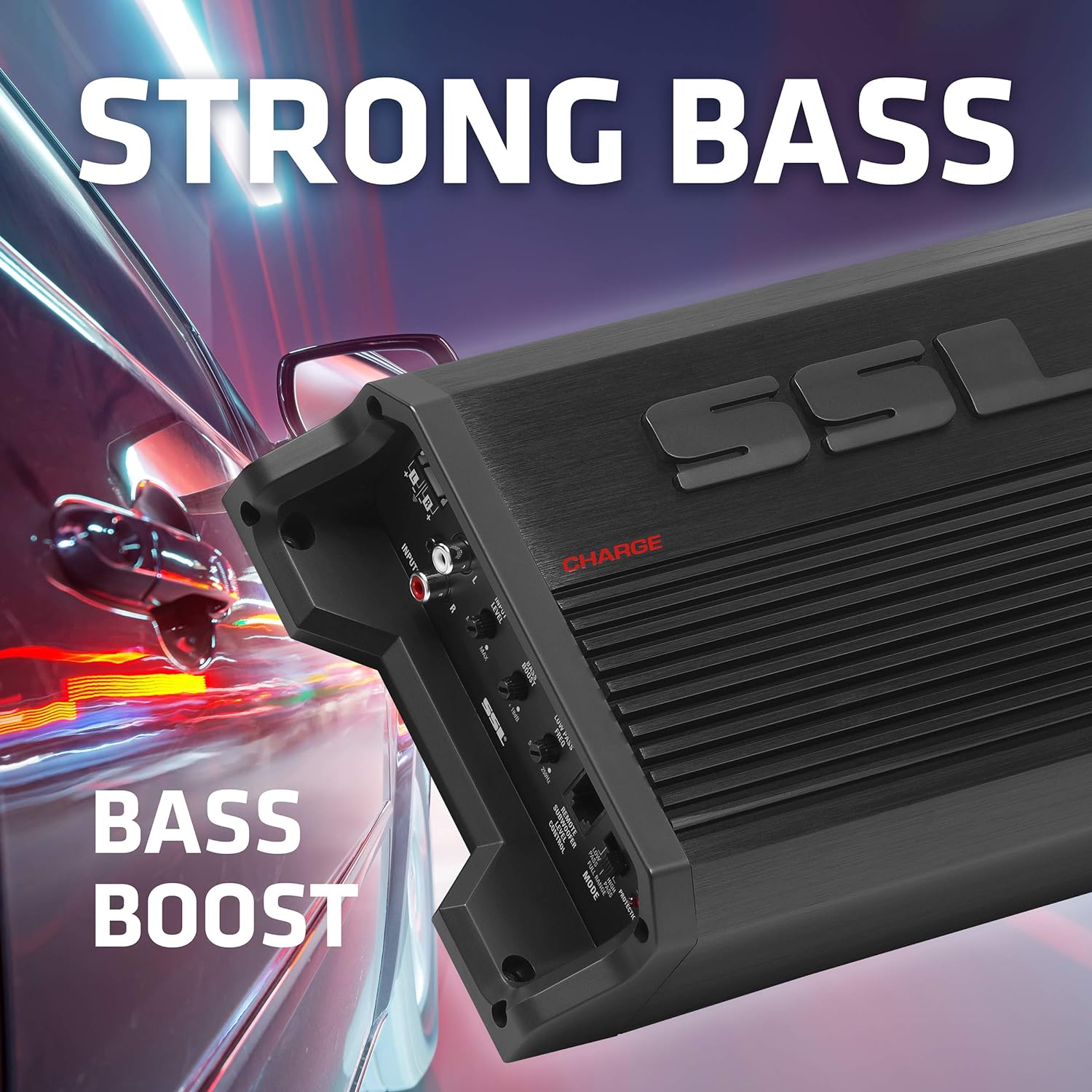 Sound Storm Laboratories CG1202 2 Channel Car Amplifier - 1200 Watts, Full Range, Class A/B, 2/4 Ohm Stable