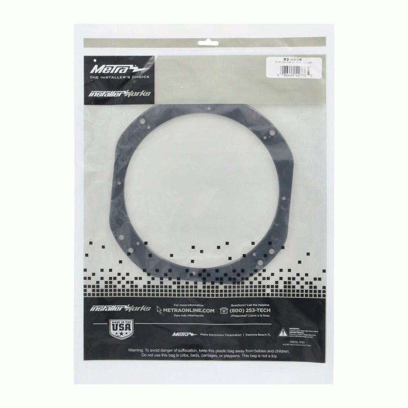 Metra 82-8606 Subwoofer Enclosure Adapter Plate Tesla Model 3 - Model Y