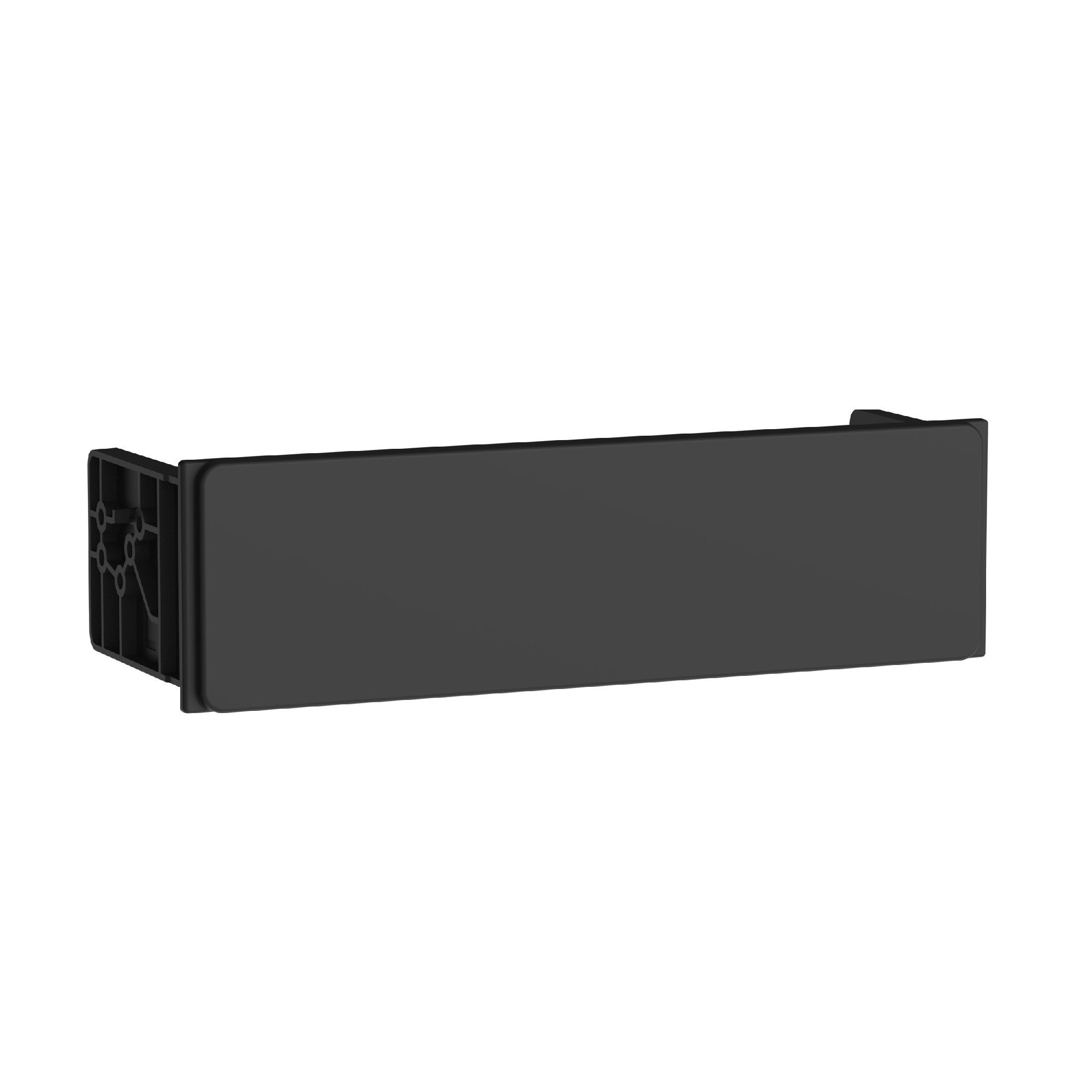 METRA, UNIVERSAL SINGLE-DIN BLANK PLATE FOR 95-SERIES DOUBLE-DIN DASH KITS