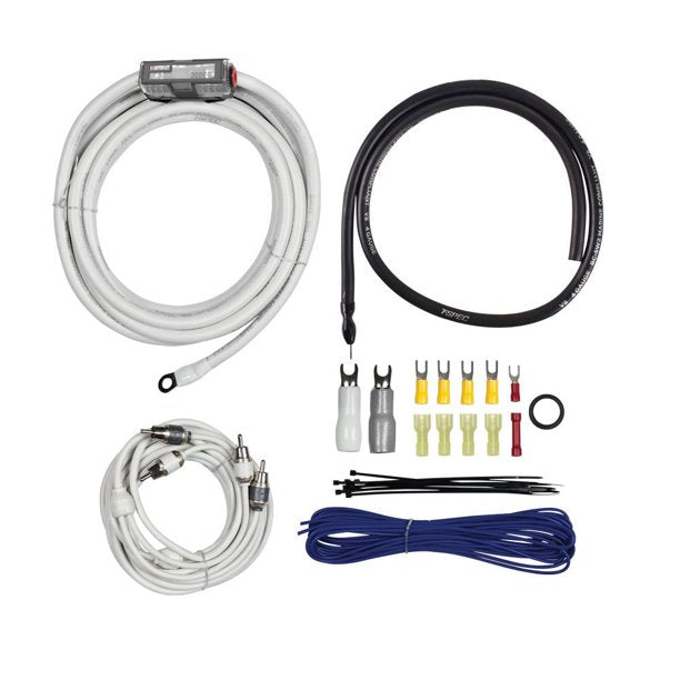 T-Spec V10-AK4 v10 4 AWG Amp Kit - 2100 W with RCA Cable