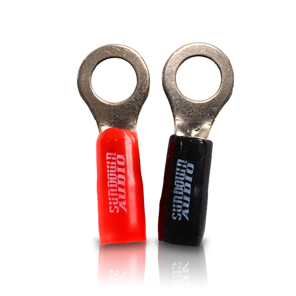 Sundown Audio 1/0, 4, & 8 AWG Ring Terminals (20 pcs)