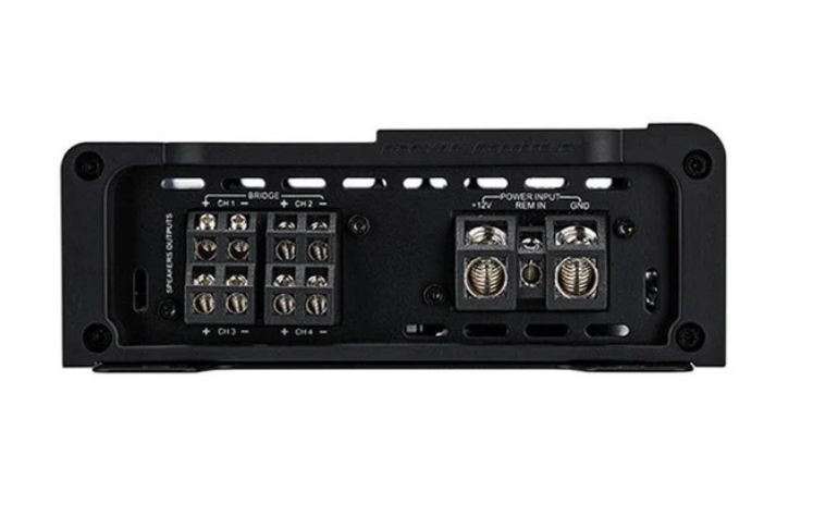 Deaf Bonce Car Audio Bundle | Machete Fight MFA-4.320 4-Channel Amplifier + Apocalypse AP-M61AC 6.5