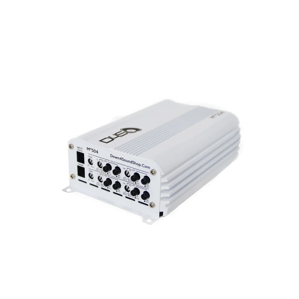 Down4Sound MM504 (MINI MAXX) 300W RMS MINI 4-Channel Amplifier