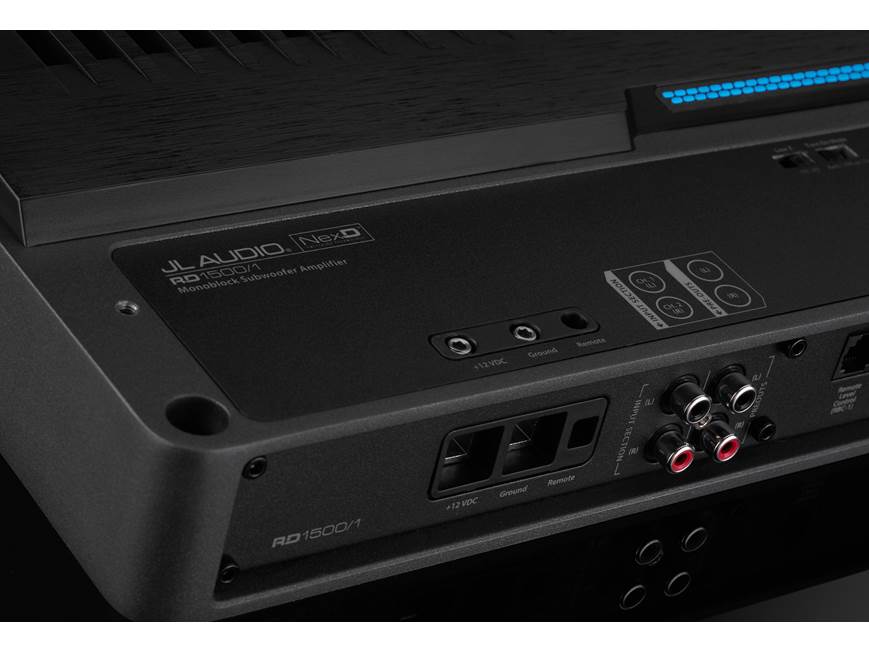 JL Audio RD1500/1 Mono subwoofer amplifier — 1,500 watts RMS x 1 at 2 ohms