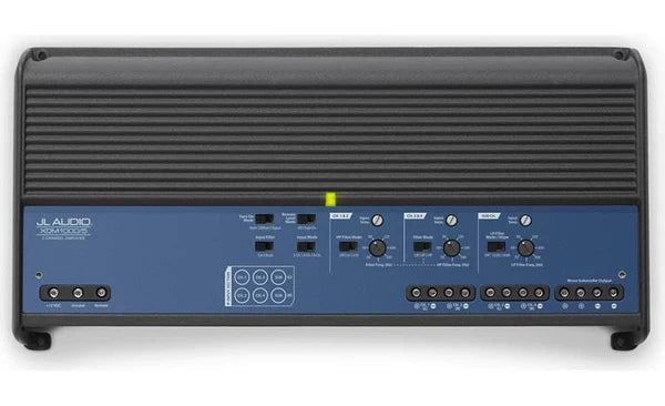 JL Audio XDM1000/5 5-channel car/marine amplifier — 75 watts RMS x 4 at 4 ohms + 600 watts RMS x 1 at 2 ohms