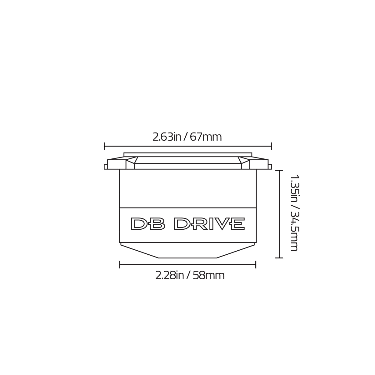 DB Drive P7TW 3M (3″ PRO Audio Mini Tweeter)