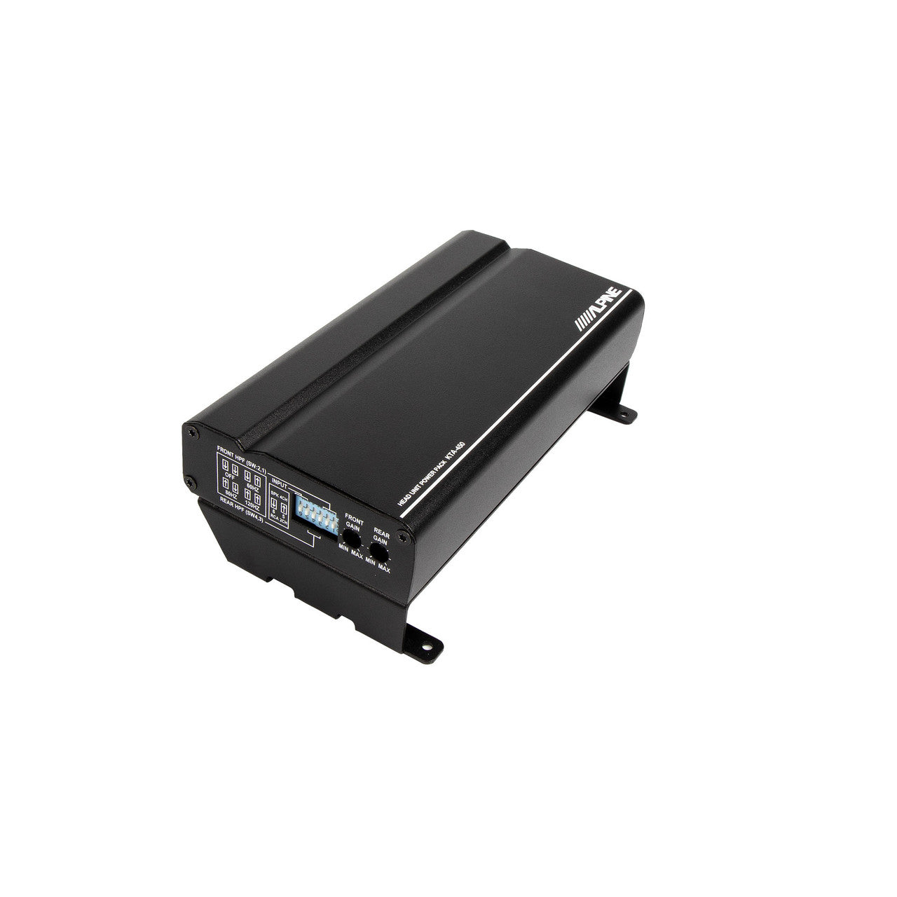 Alpine iLX-W670 Receiver with Apple CarPlay and Android Auto Includes KTA-450 4-Channel Power Pack Amplifier