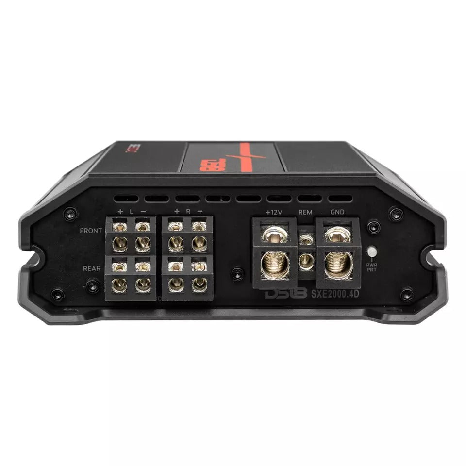 DS18 SXE-2000.4D/BK 4-Channel 2000W Peak Class-D Full-Range Car Amplifier(BLACK)