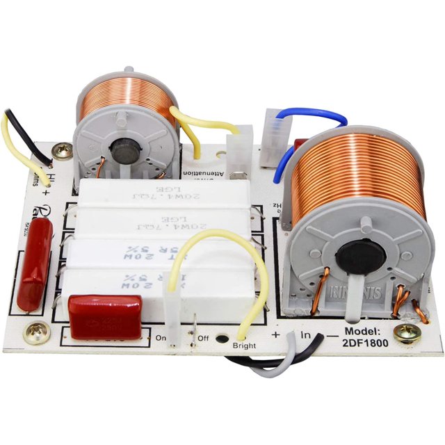 PRV Audio 2DF1800 2 Way Crossover Speaker - 1800Hz 8 Ohms