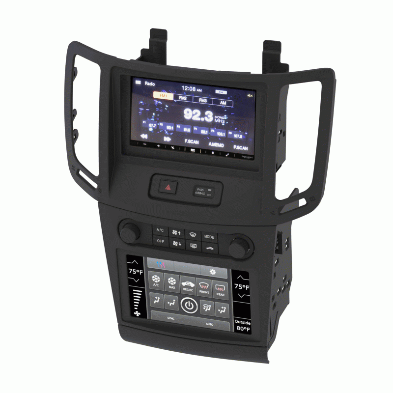 95-7640B Infinity G37 2008-2013 dash kit
