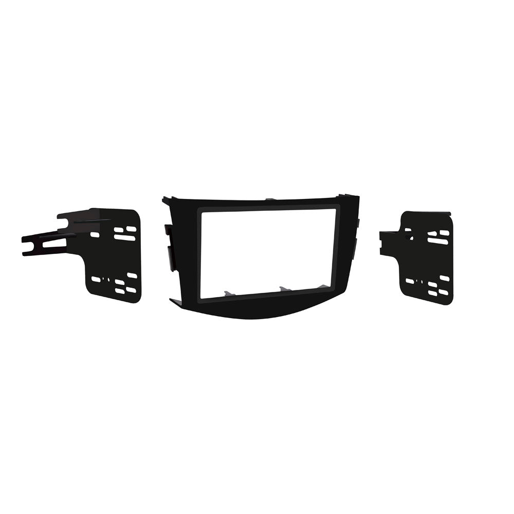 Metra 95-8217B Dash Kit Fits select 2006-12 Toyota RAV4 vehicles — double-DIN radios (Matte Black)