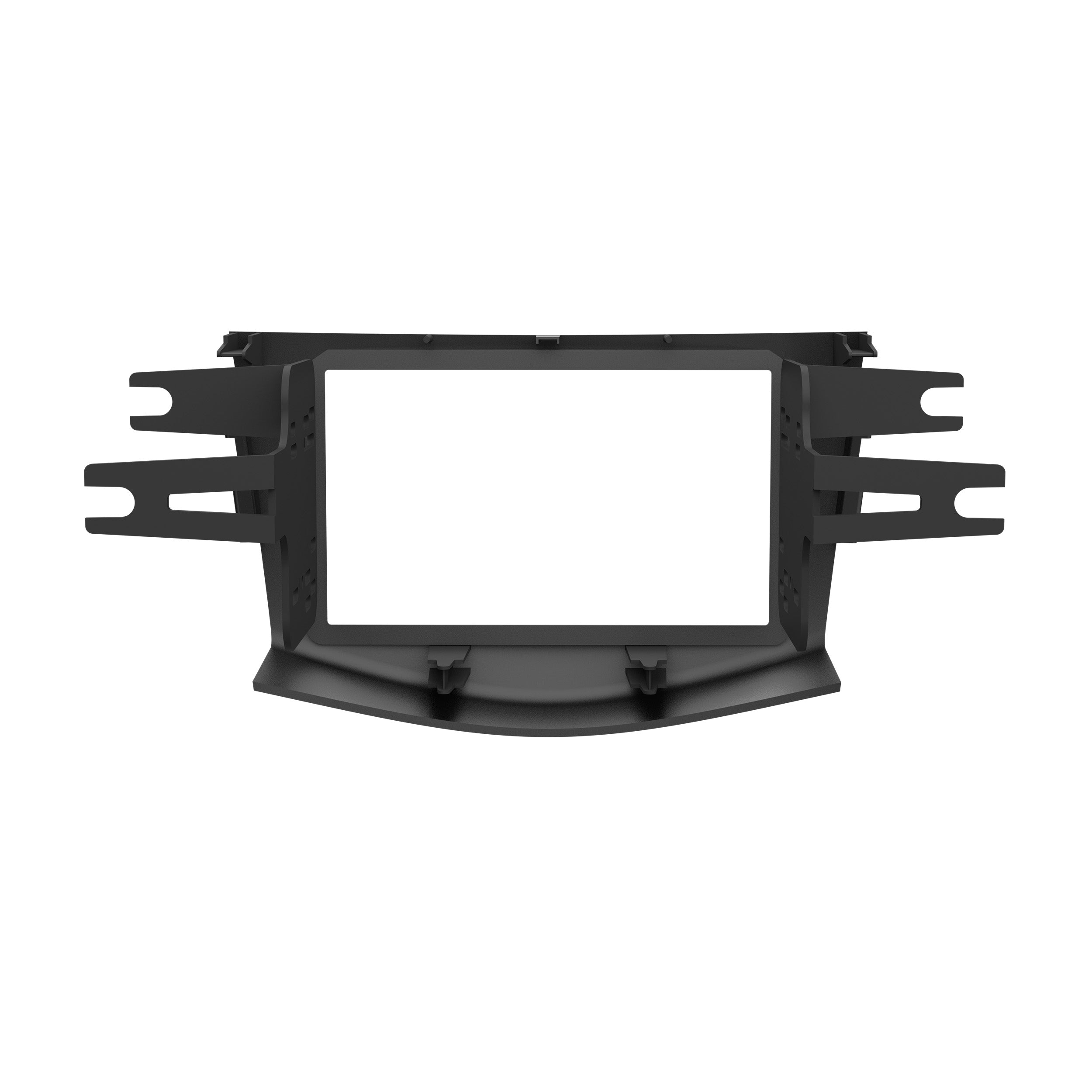 Metra 95-8217B Dash Kit Fits select 2006-12 Toyota RAV4 vehicles — double-DIN radios (Matte Black)
