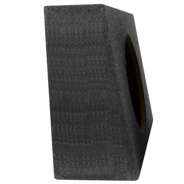 Q-Power Single 12″ Sealed Truck Style Enclosures (pair)