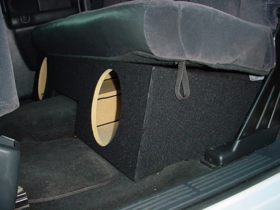 1999-2006 Chevy Extended Cab 2-10'' FF Sub Box Poly