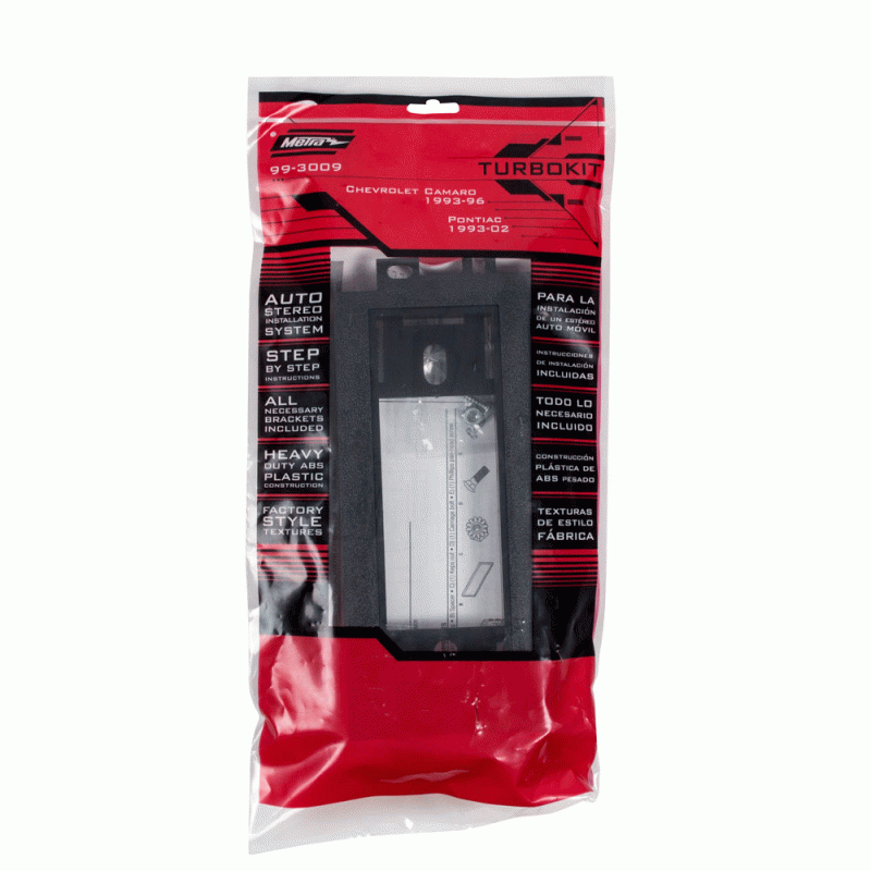 Metra 99-3009 Chevrolet Camaro 1993-1996 Pontiac Firebird 1993-2002