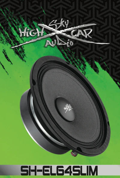 Sky High Car Audio SH-EL64 Slim 6.5