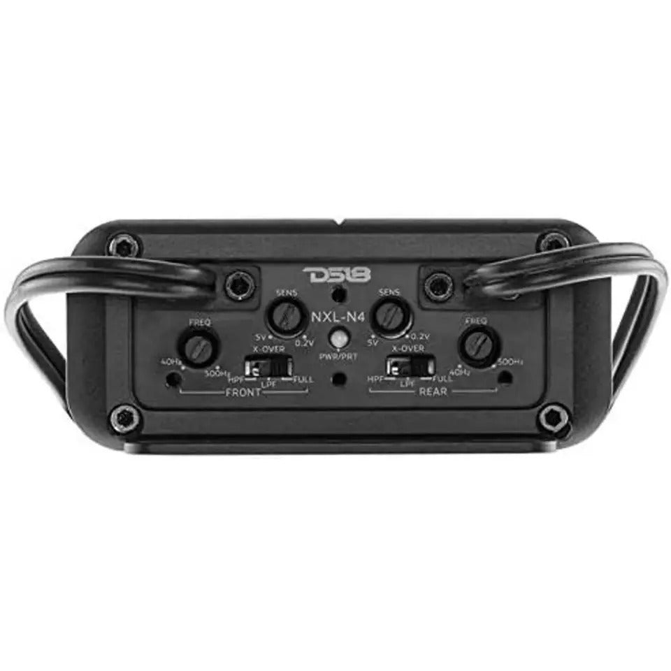 DS18 NXL-N4 1800W Max 4-Channel Nano Full-Range Digital Marine ATV/UTV Amplifier