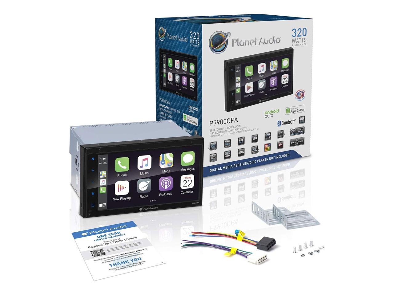 Planet Audio P9900CPA Bluetooth 6.75 Inch Touchscreen Car Multimedia Player