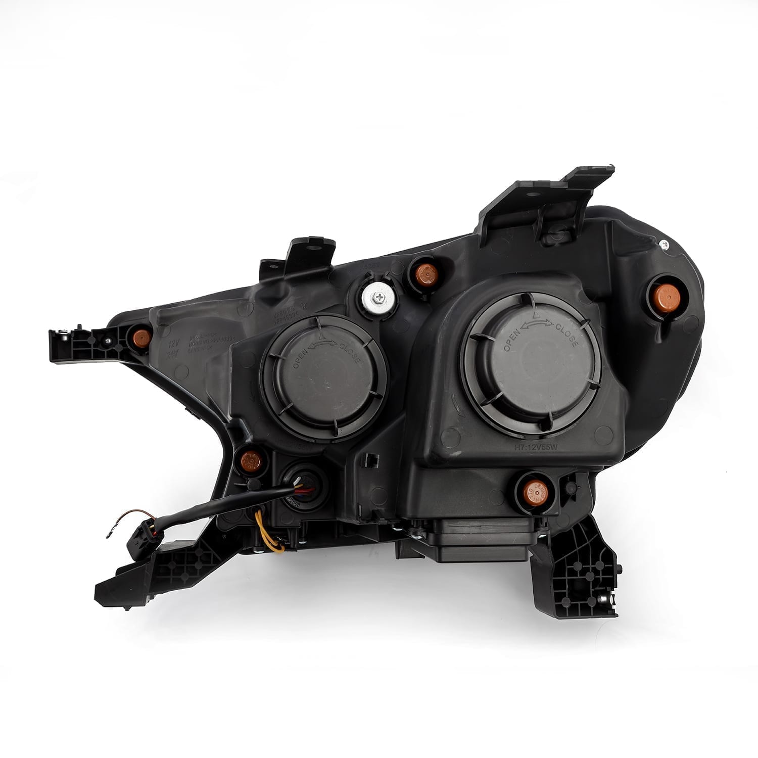 AlphaRex 19-22 Ford Ranger NOVA-Series LED Projector Headlights Alpha-Black
