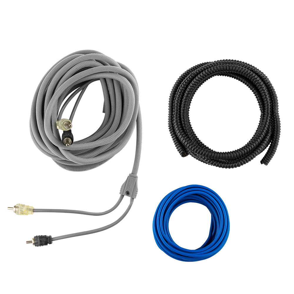 8-GA Amplifier Installation Kit -Silver