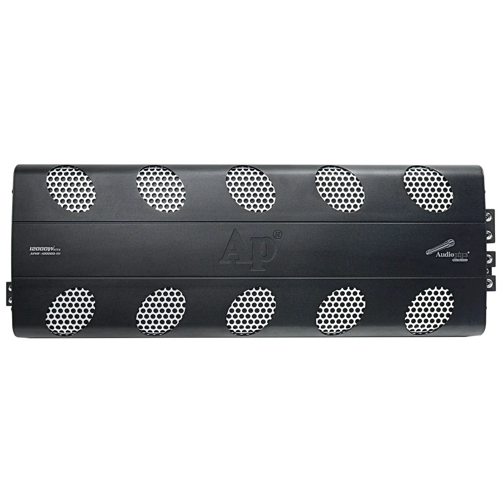 Audiopipe APHF-12000D-H1 12000W RMS Full Range Class D Amplifier