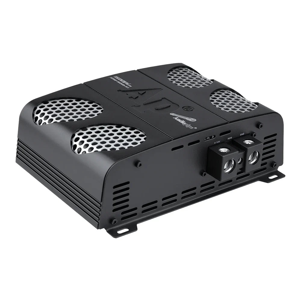 Audiopipe APHF-1500D-H1 1500W RMS Full Range Class D Amplifier 1-Ohm