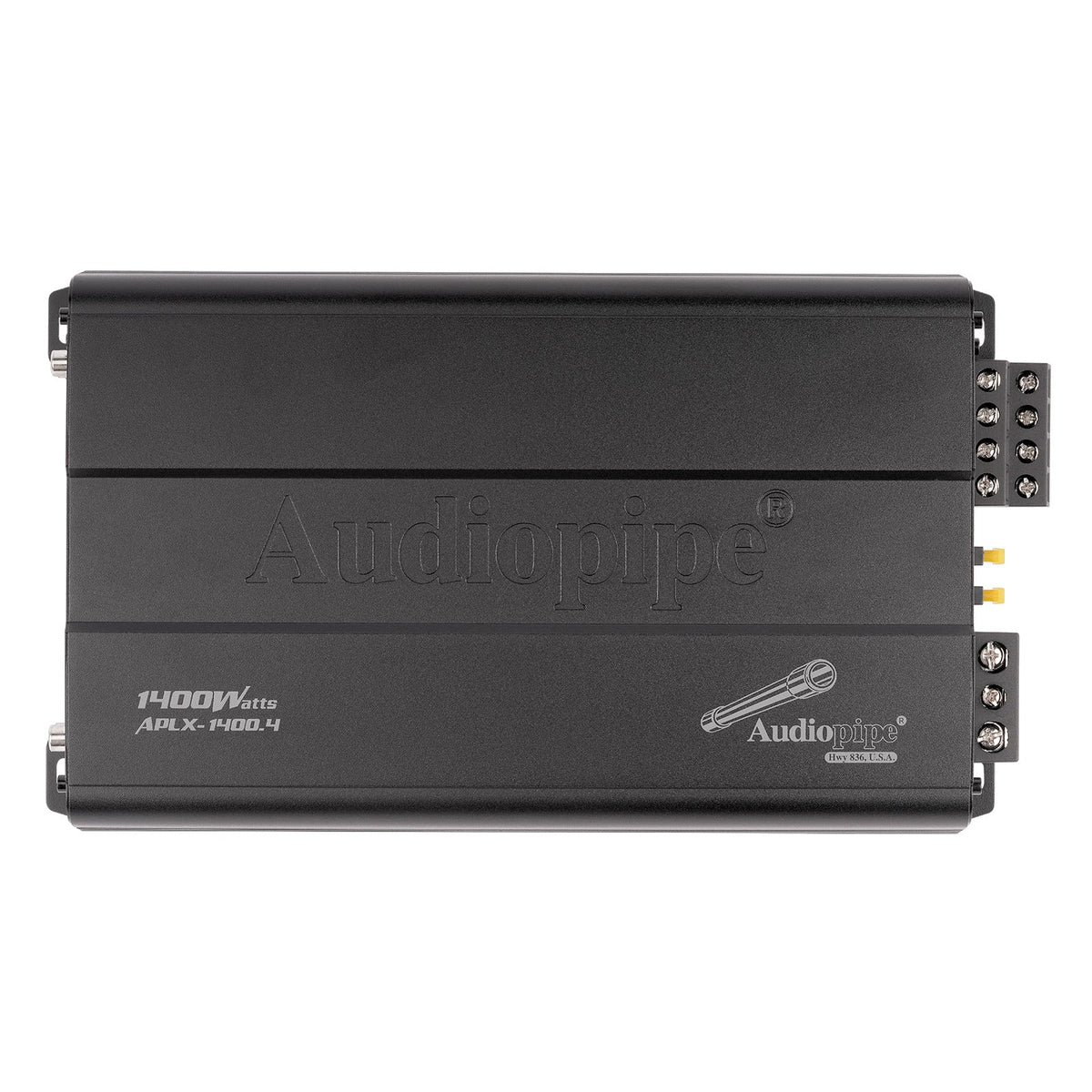 Audiopipe APLX-1400.4 | 4-Channel Class A/B Mosfet Amplifier