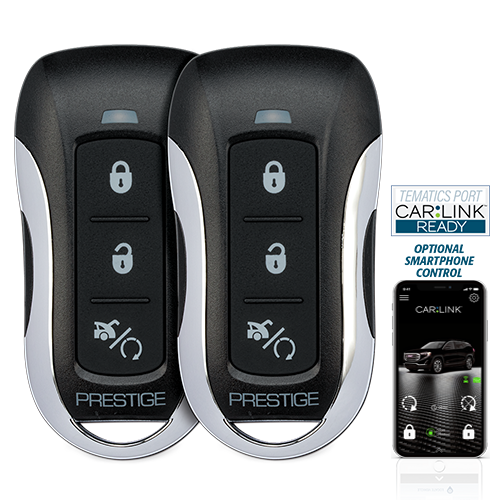 Prestige APS-57TM One-Way Remote Start & Keyless Entry System with up to 1,500 Feet Operating Range